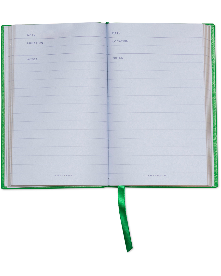 Homme | Smythson Panama Notebook Emerald