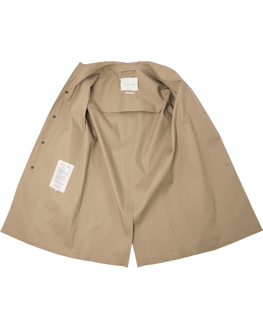 Homme | Manteaux Et Vestes | Mackintosh | Cotton Coat Fawn Beige