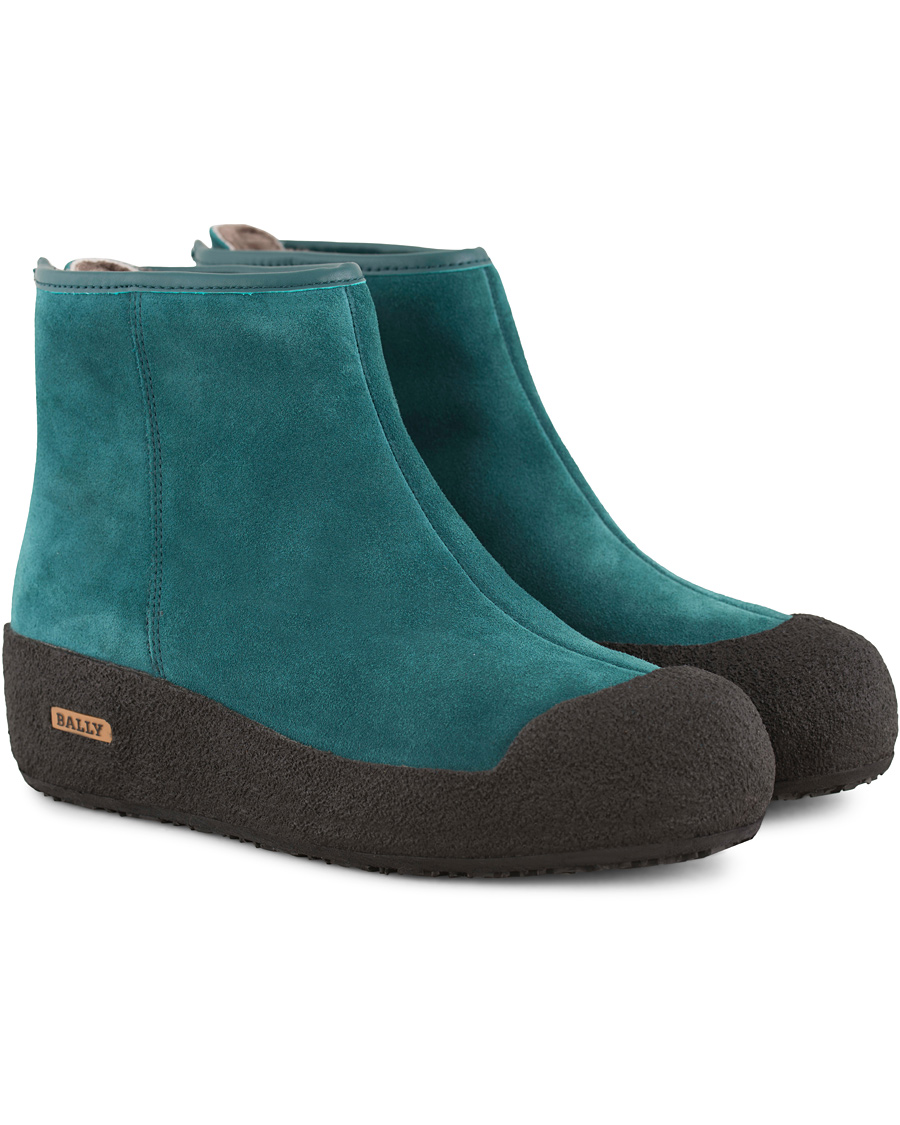 Homme | Bally Guard II Curling Lady Boot Teal Green | Bally | Guard II Curling Lady Boot Teal Green