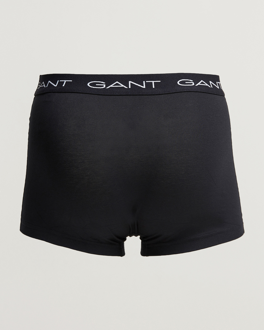 Heren | Ondergoed | GANT | 3-Pack Trunk Boxer Black