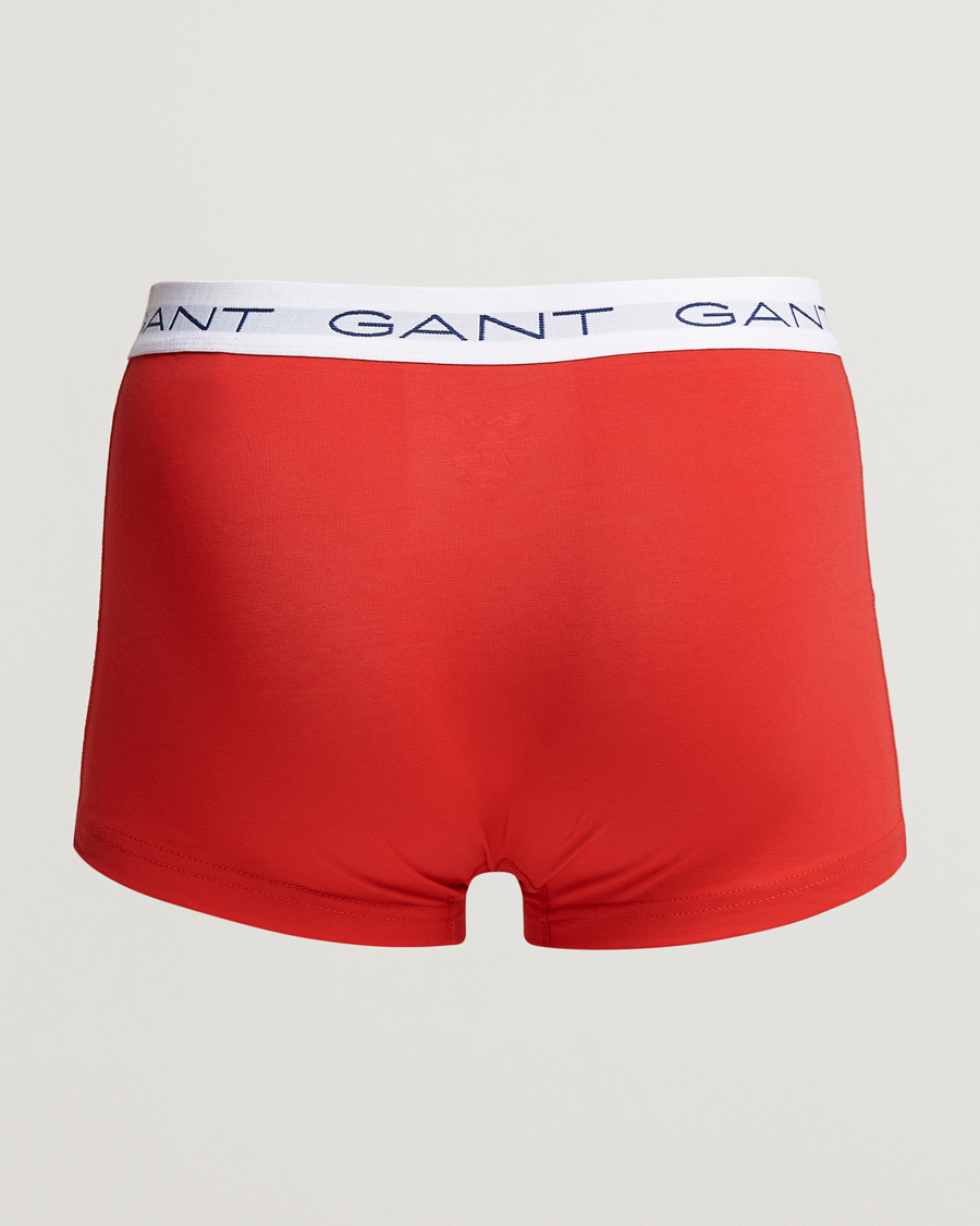 Homme | Sous-Vêtements Et Chaussettes | GANT | 3-Pack Trunk Boxer Red/Navy/White