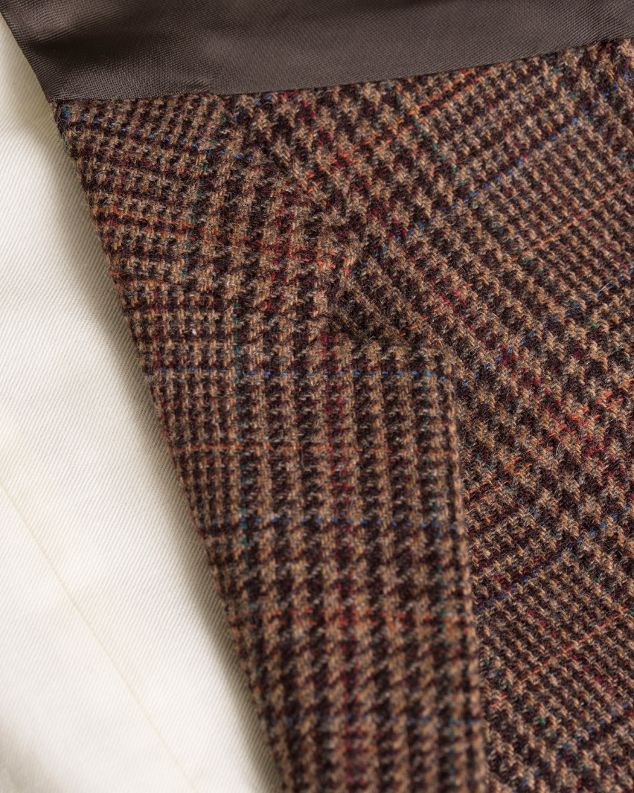 Heren | Blazers | Polo Ralph Lauren | Clothing Glen Check Waistcoat Rust Brown