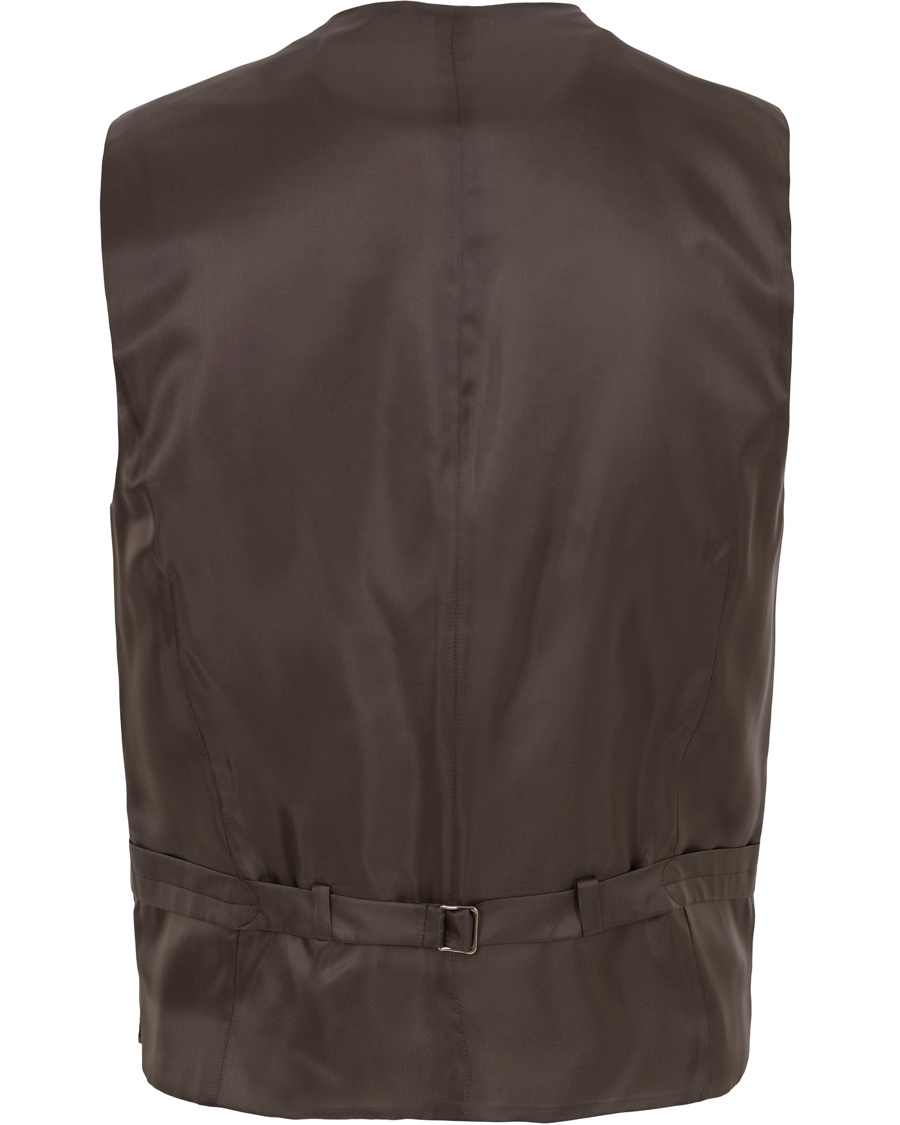 Heren | Blazers | Polo Ralph Lauren | Clothing Glen Check Waistcoat Rust Brown