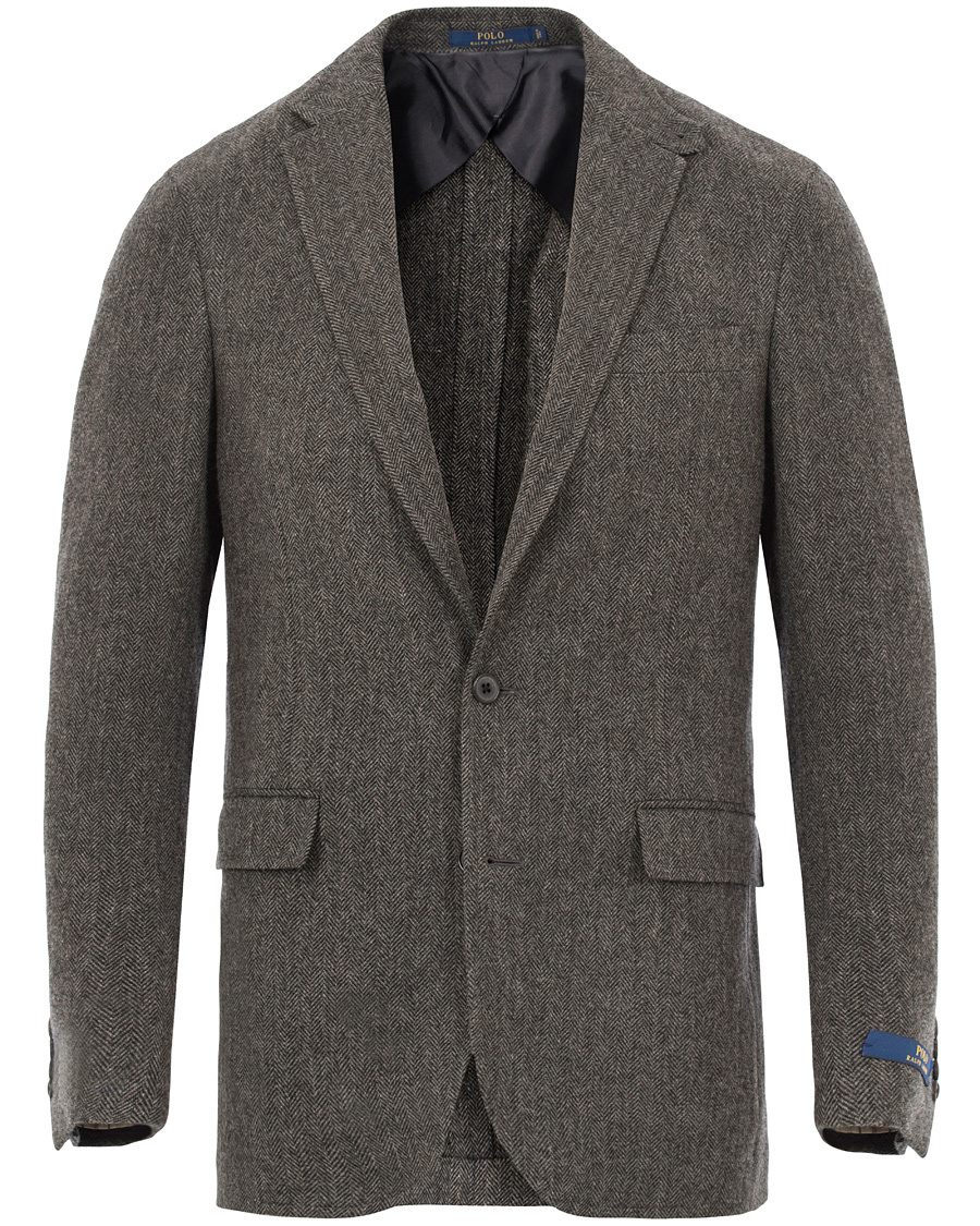 Homme | Blazers | Polo Ralph Lauren | Clothing Morgan Herringbone Sportcoat Grey