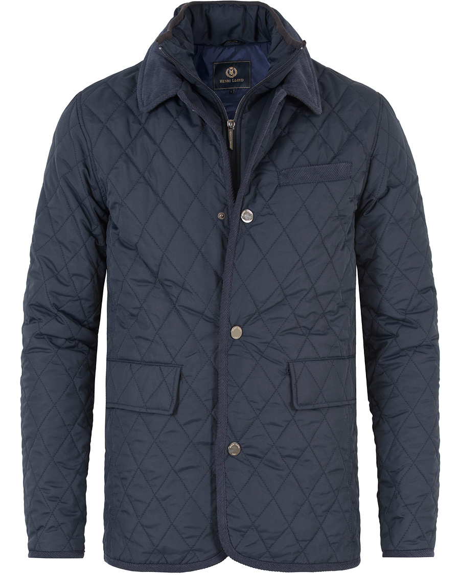 Homme | Manteaux Et Vestes | Henri-Lloyd | Henri Lloyd Gelyn Long Quilted Jacket Navy
