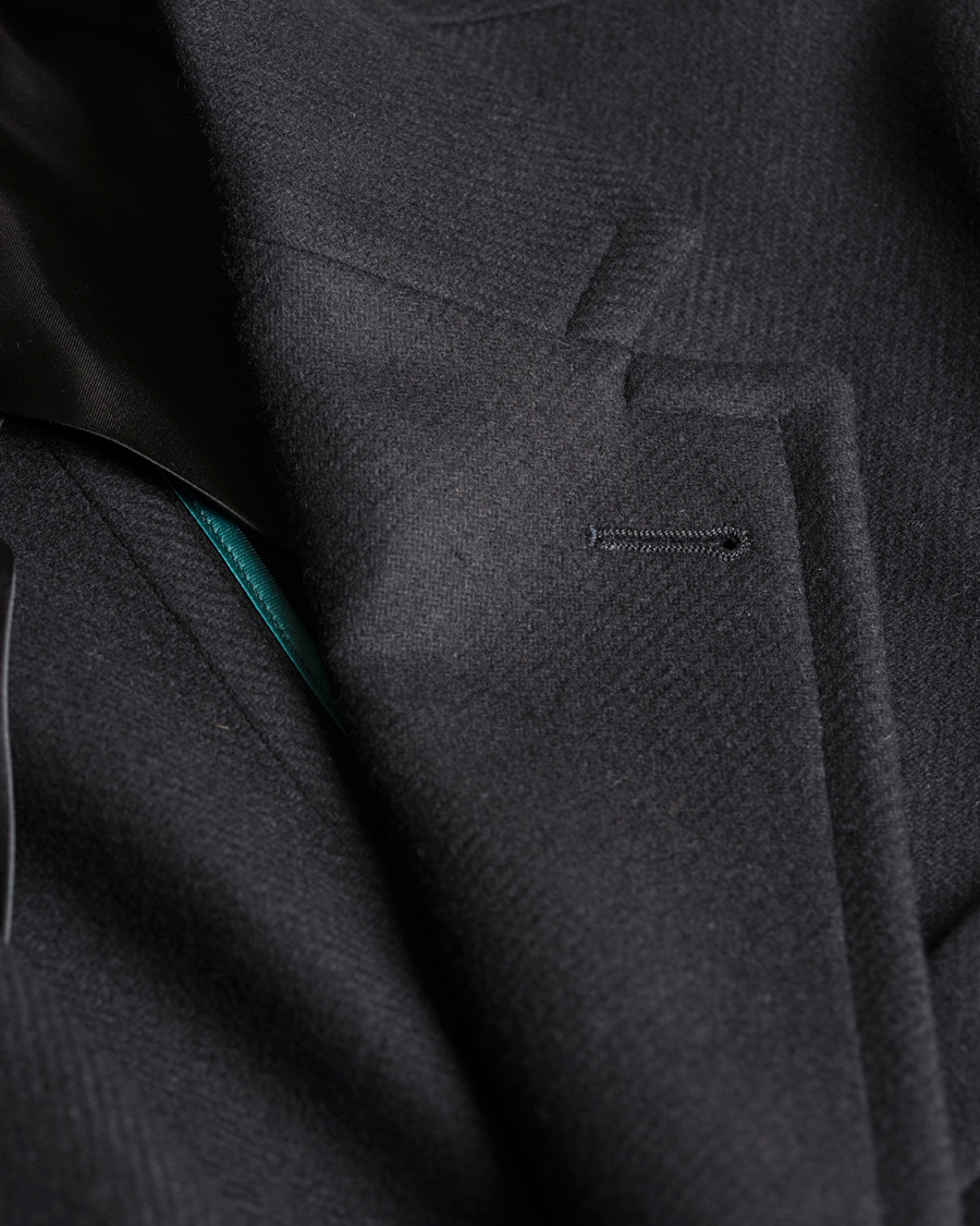 Homme | Manteaux Et Vestes | Boglioli | Cappotto Wool Coat Black
