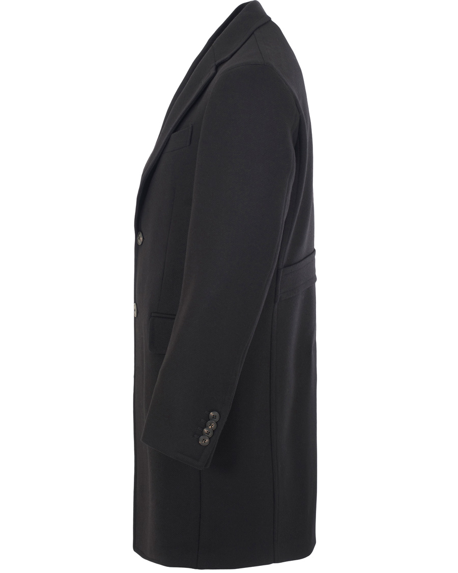 Homme | Manteaux Et Vestes | Boglioli | Cappotto Wool Coat Black