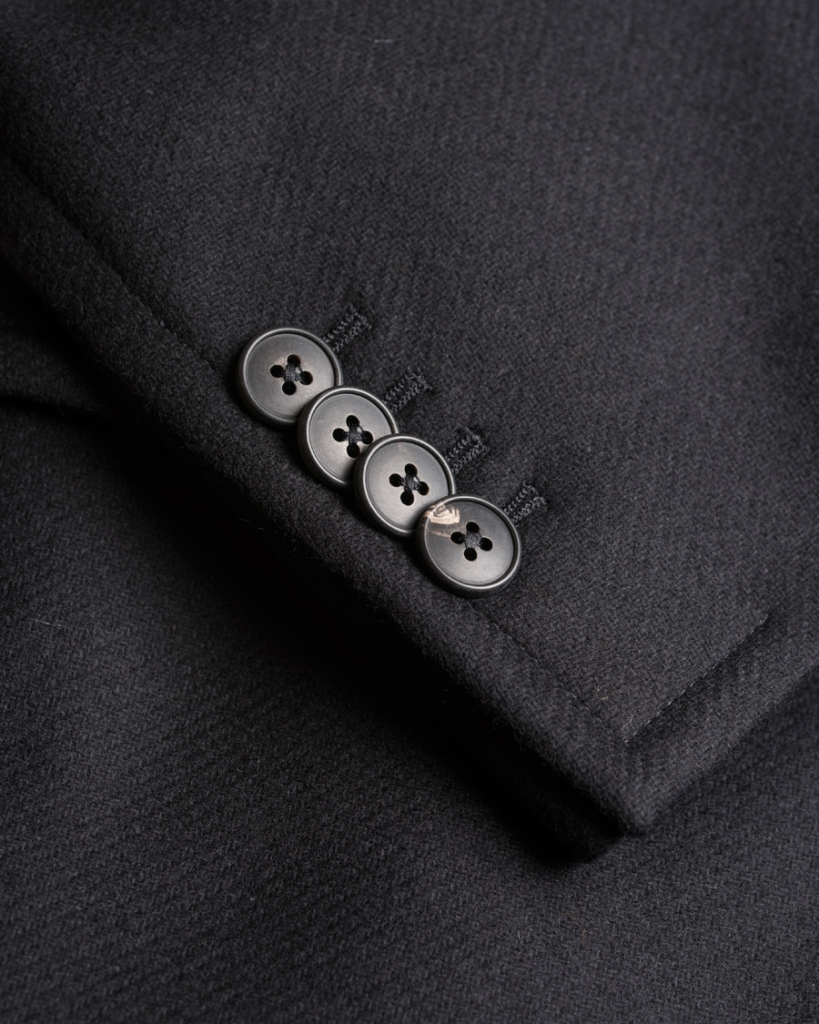 Homme | Manteaux Et Vestes | Boglioli | Cappotto Wool Coat Black