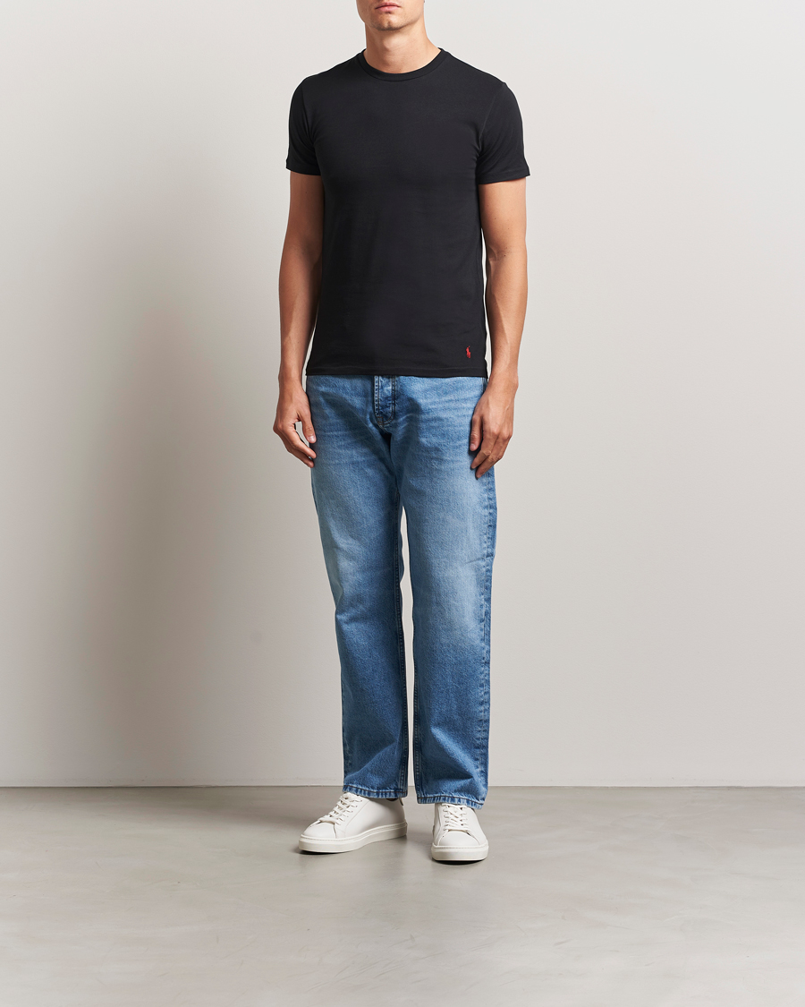 Heren | T-shirts | Polo Ralph Lauren | 2-Pack Cotton Stretch T-Shirt Black