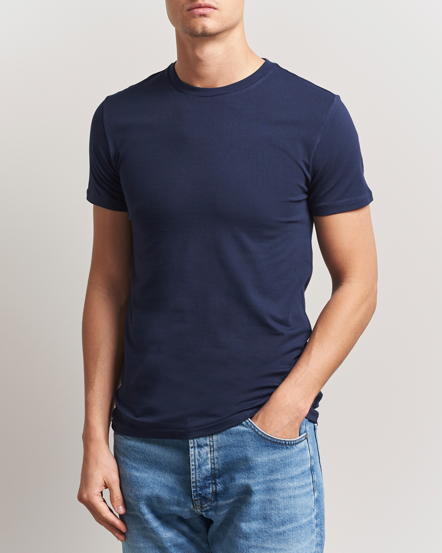 Homme | T-shirts | Polo Ralph Lauren | 2-Pack Cotton Stretch T-Shirt Cruise Navy