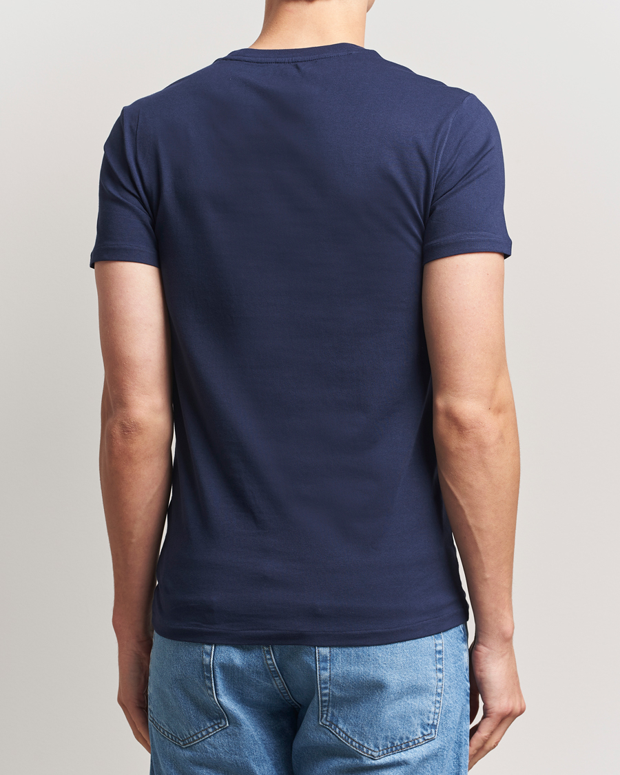 Homme | T-shirts | Polo Ralph Lauren | 2-Pack Cotton Stretch T-Shirt Cruise Navy