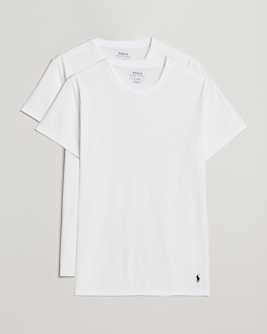 Heren | T-shirts | Polo Ralph Lauren | 2-Pack Cotton Stretch T-Shirt White