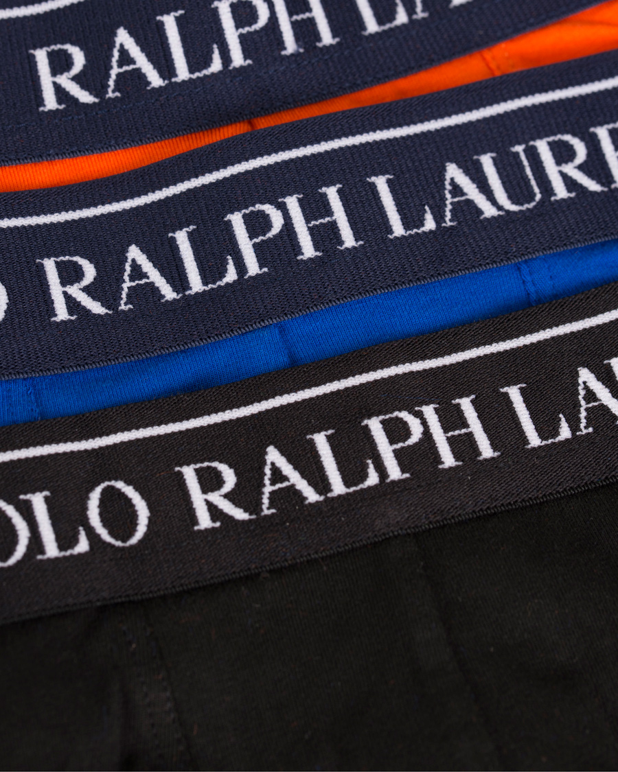 Homme | Sous-Vêtements Et Chaussettes | Polo Ralph Lauren | 3-Pack Boxer Brief Orange/Black/Royal
