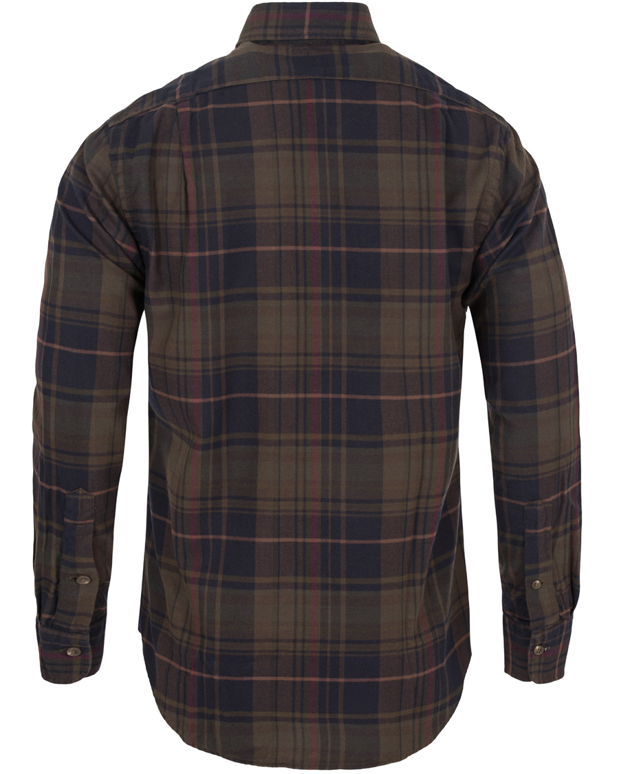 Homme | Chemises | Polo Ralph Lauren | Estate Twill Check Shirt Olive/Violet Multi