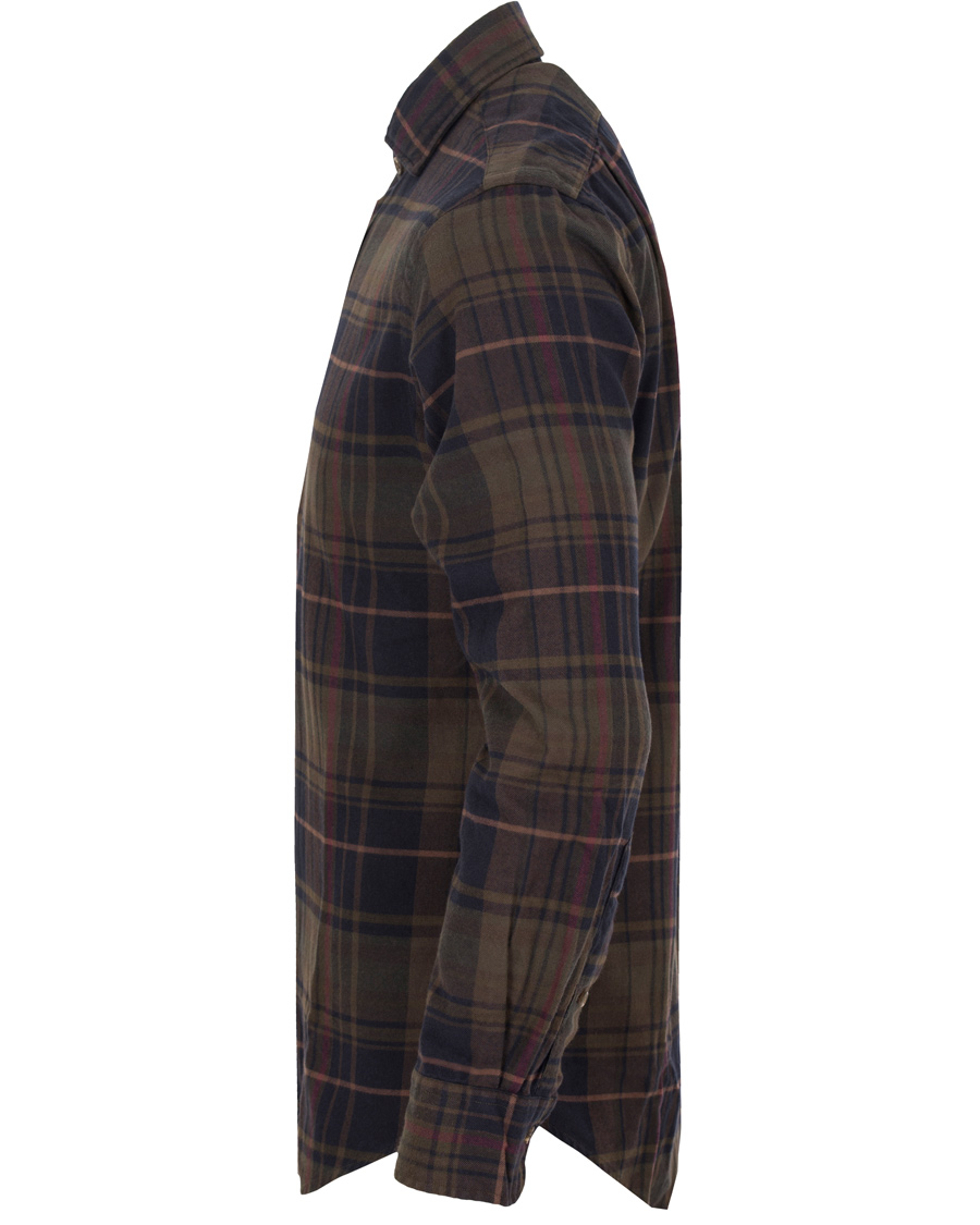 Homme | Chemises | Polo Ralph Lauren | Estate Twill Check Shirt Olive/Violet Multi