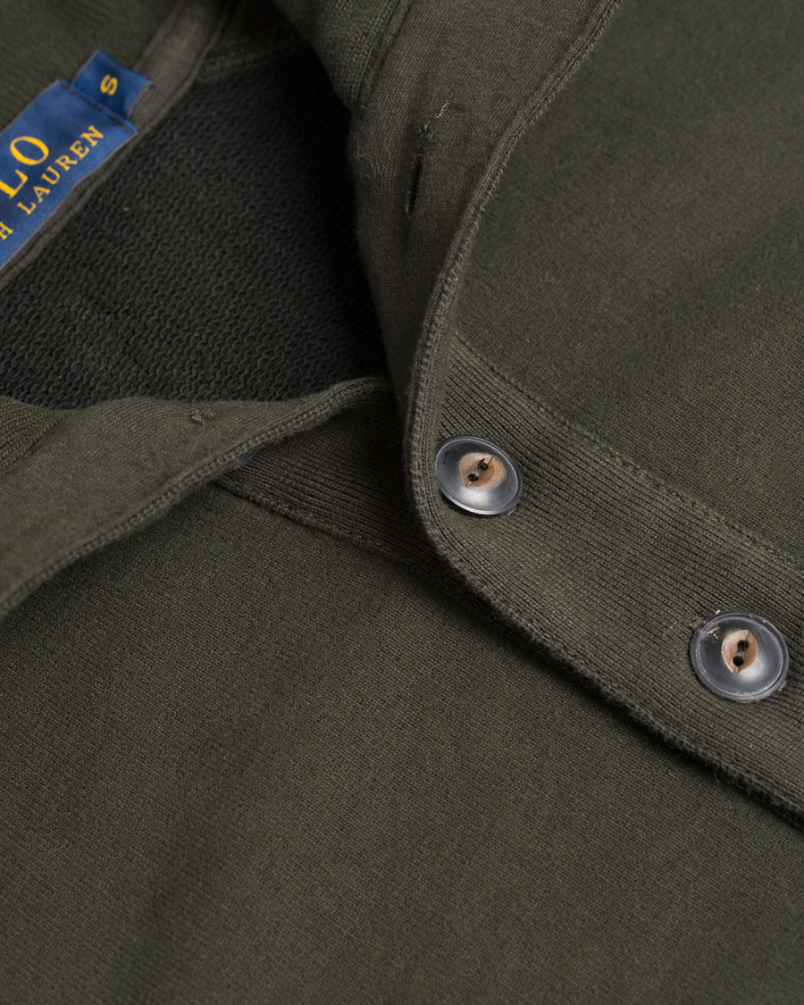 Homme | Pulls Et Tricots | Polo Ralph Lauren | Half Button Knitted Sweater Squadron Green