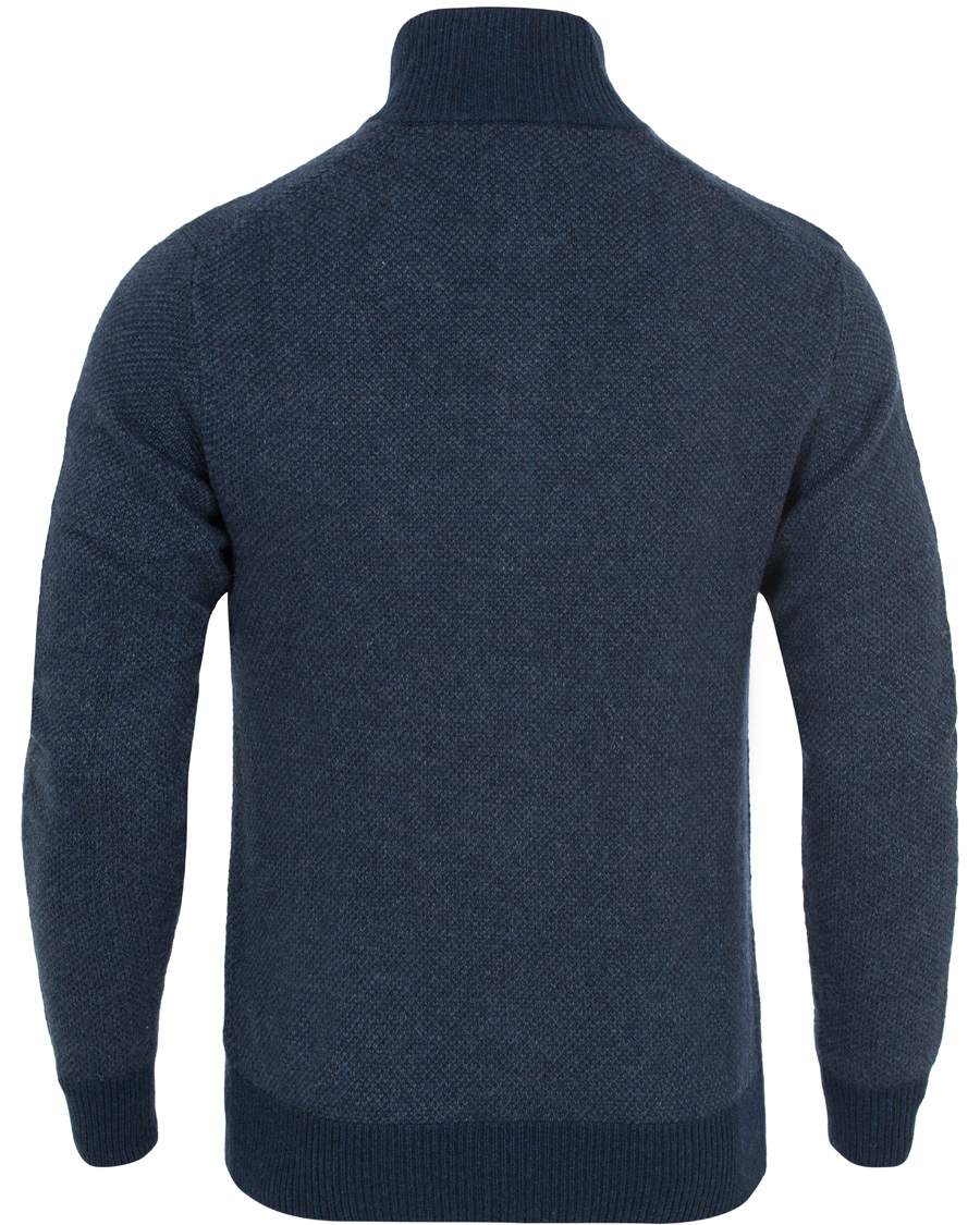 Homme | Pulls Et Tricots | Polo Ralph Lauren | Half Button Birdseye Sweater Navy