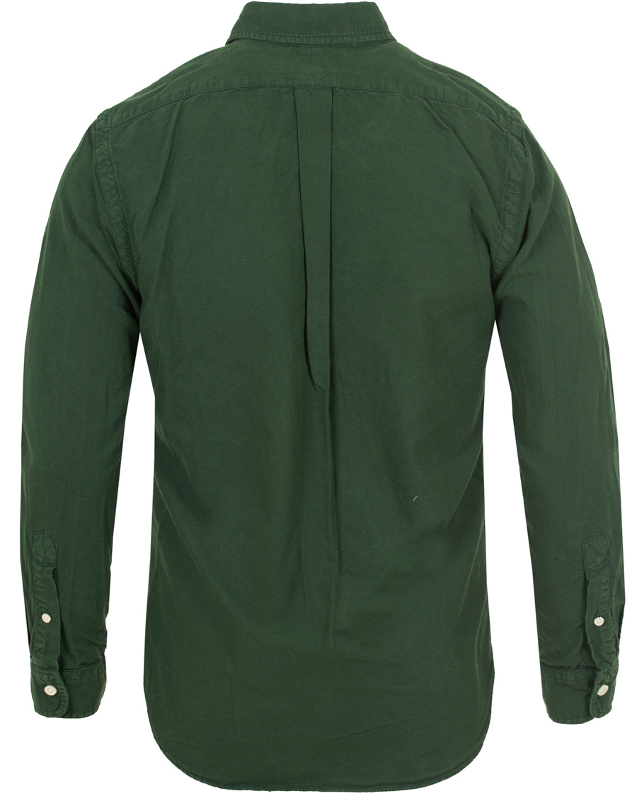 Heren | Overhemden | Polo Ralph Lauren | Slim Fit Garment Dyed Oxford Shirt Bentley Green