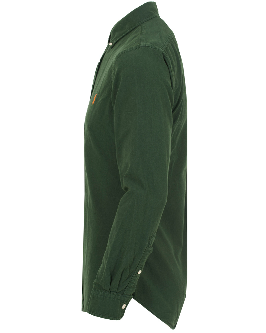 Heren | Overhemden | Polo Ralph Lauren | Slim Fit Garment Dyed Oxford Shirt Bentley Green