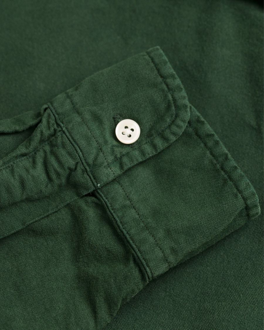 Heren | Overhemden | Polo Ralph Lauren | Slim Fit Garment Dyed Oxford Shirt Bentley Green