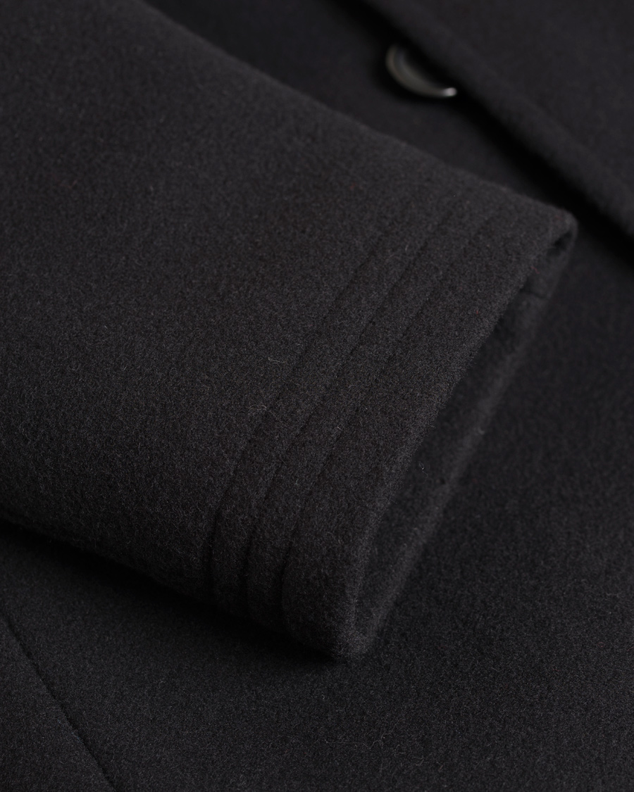Heren | Jassen | Polo Ralph Lauren | Clothing Solid Melton Wool Top Coat Black