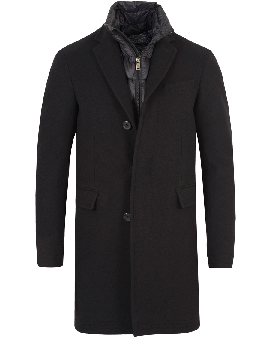 Heren | Jassen | Polo Ralph Lauren | Clothing Solid Melton Wool Top Coat Black