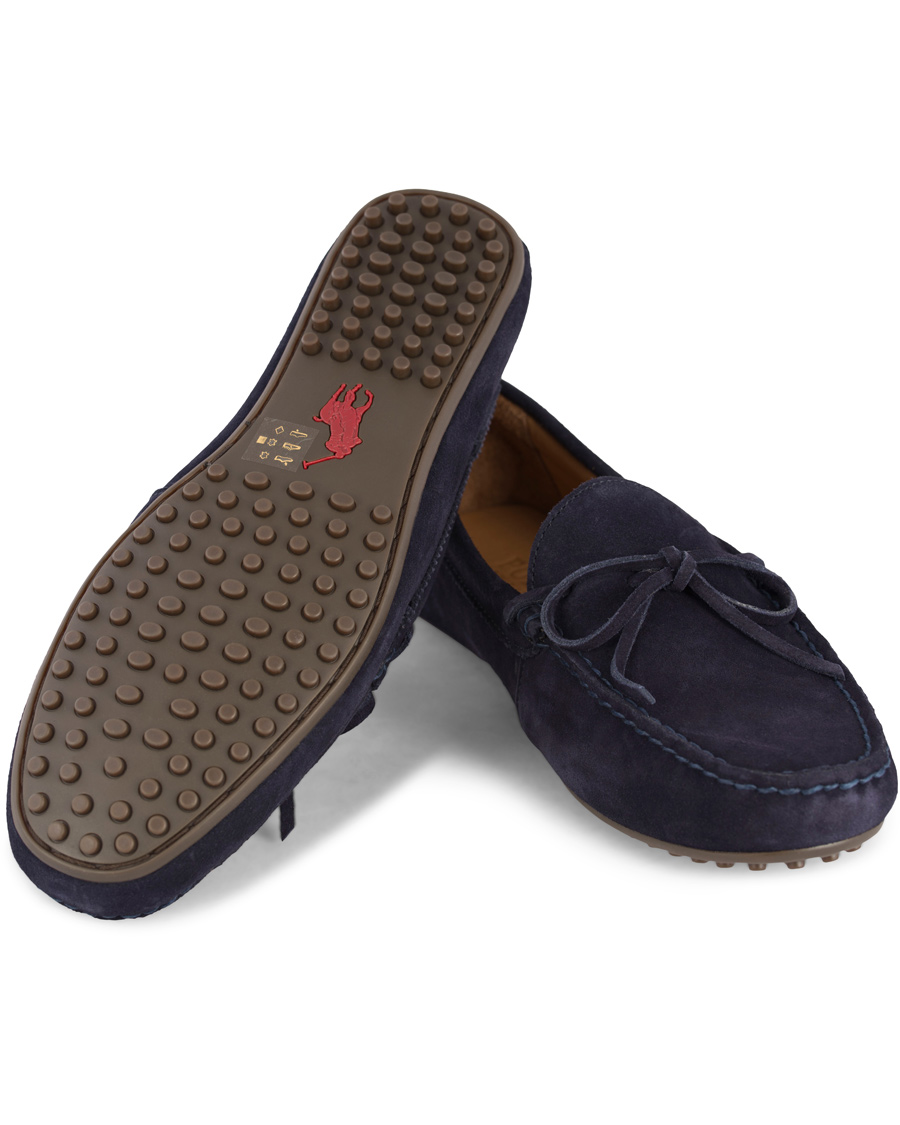 Heren | Polo Ralph Lauren Woodford Carshoes Navy Suede | Polo Ralph Lauren | Woodford Carshoes Navy Suede