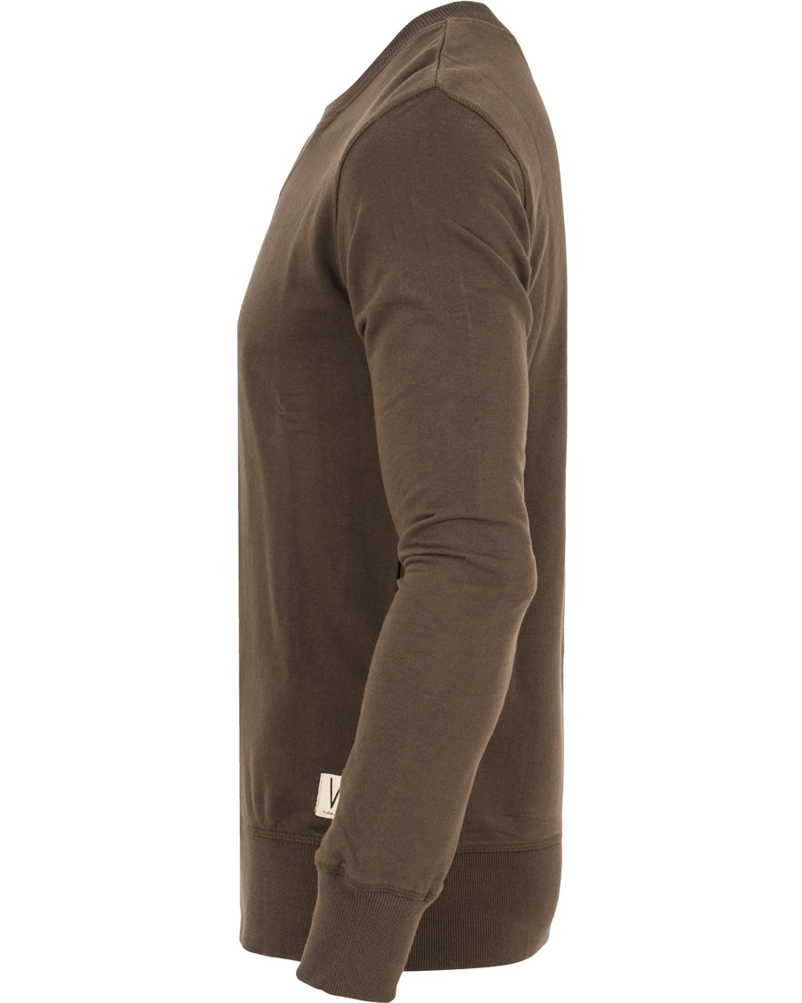 Homme | Pulls Et Tricots | Nudie Jeans | Sven Light Sweatshirt Bunker Green