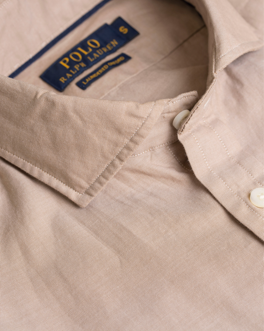 Homme | Chemises | Polo Ralph Lauren | Cut Away Oxford Shirt Tan