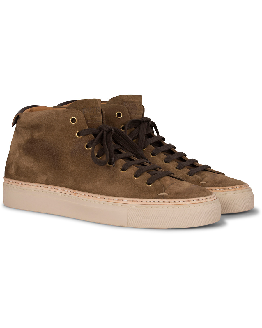 Heren | Buttero High Sneaker Suede Tobacco | Buttero | High Sneaker Suede Tobacco
