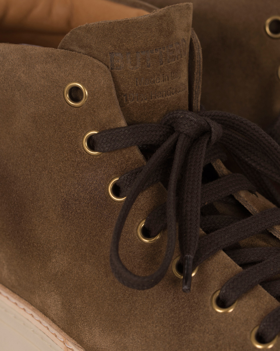 Heren | Buttero High Sneaker Suede Tobacco | Buttero | High Sneaker Suede Tobacco