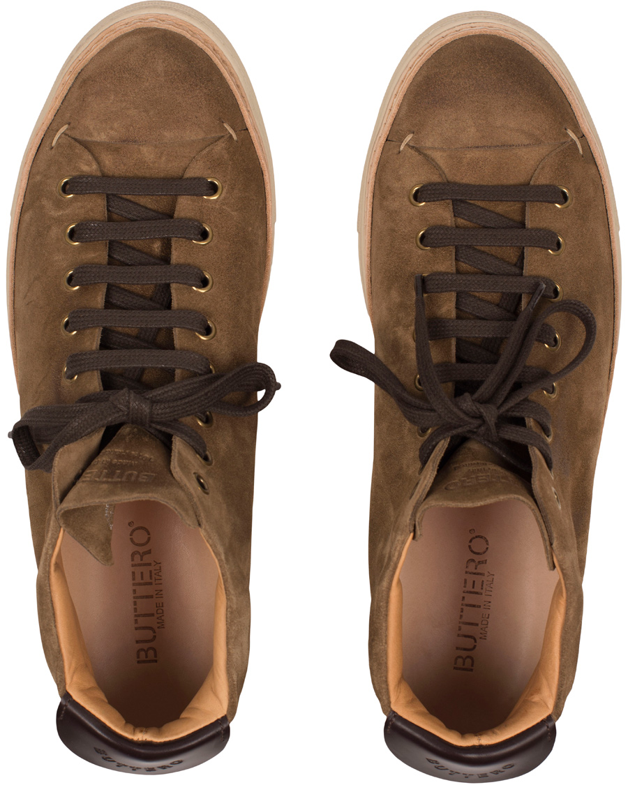 Heren | Buttero High Sneaker Suede Tobacco | Buttero | High Sneaker Suede Tobacco