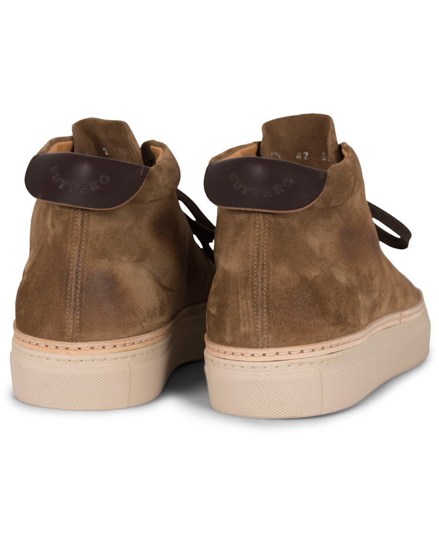 Heren | Buttero High Sneaker Suede Tobacco | Buttero | High Sneaker Suede Tobacco