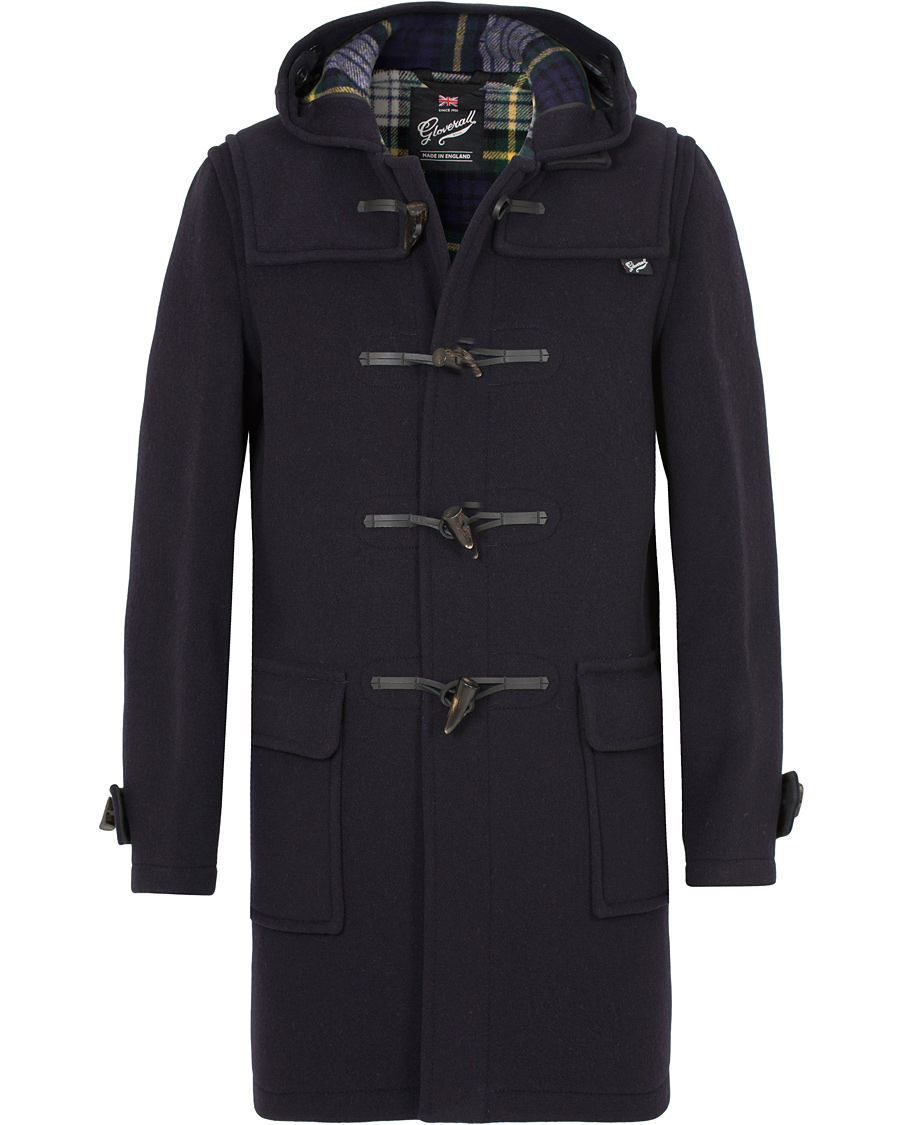 Homme | Manteaux Et Vestes | Gloverall | Morris Duffel Coat Navy/Dress Gordon