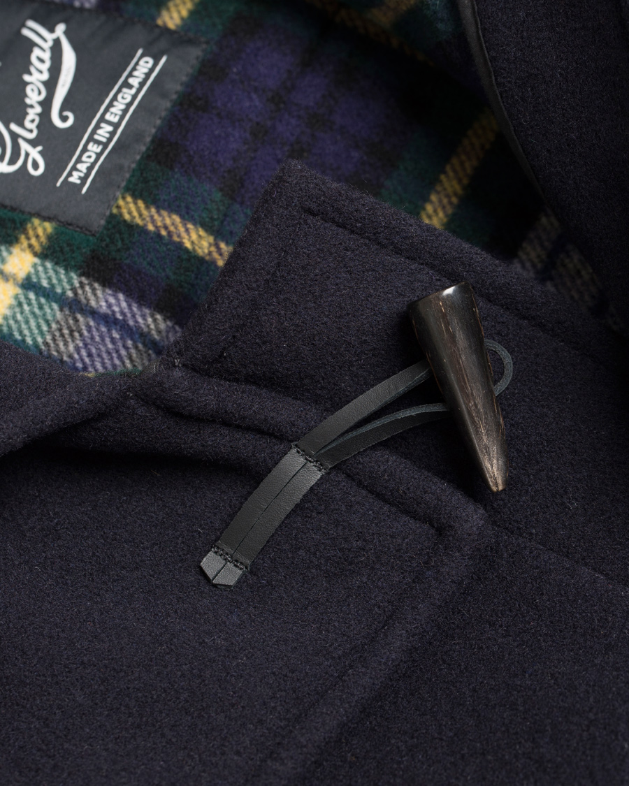 Homme | Manteaux Et Vestes | Gloverall | Morris Duffel Coat Navy/Dress Gordon