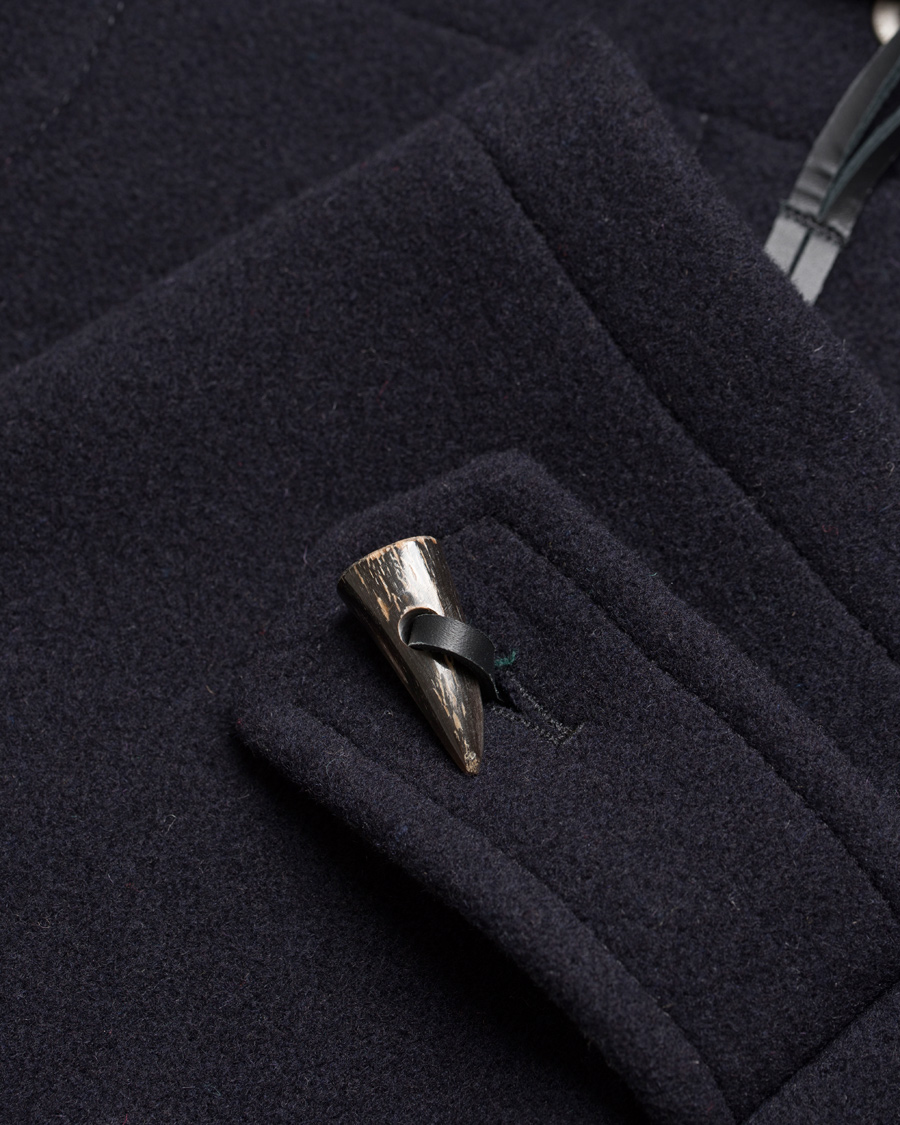 Homme | Manteaux Et Vestes | Gloverall | Morris Duffel Coat Navy/Dress Gordon