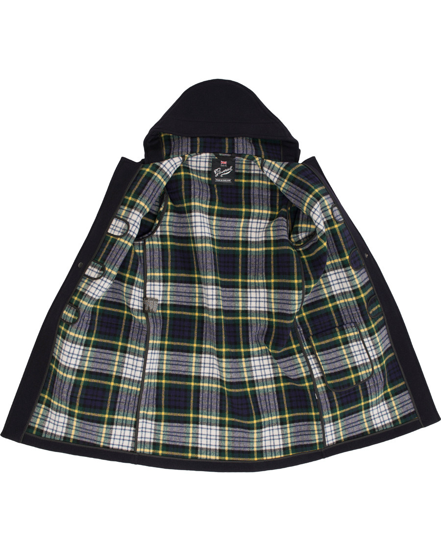 Homme | Manteaux Et Vestes | Gloverall | Morris Duffel Coat Navy/Dress Gordon