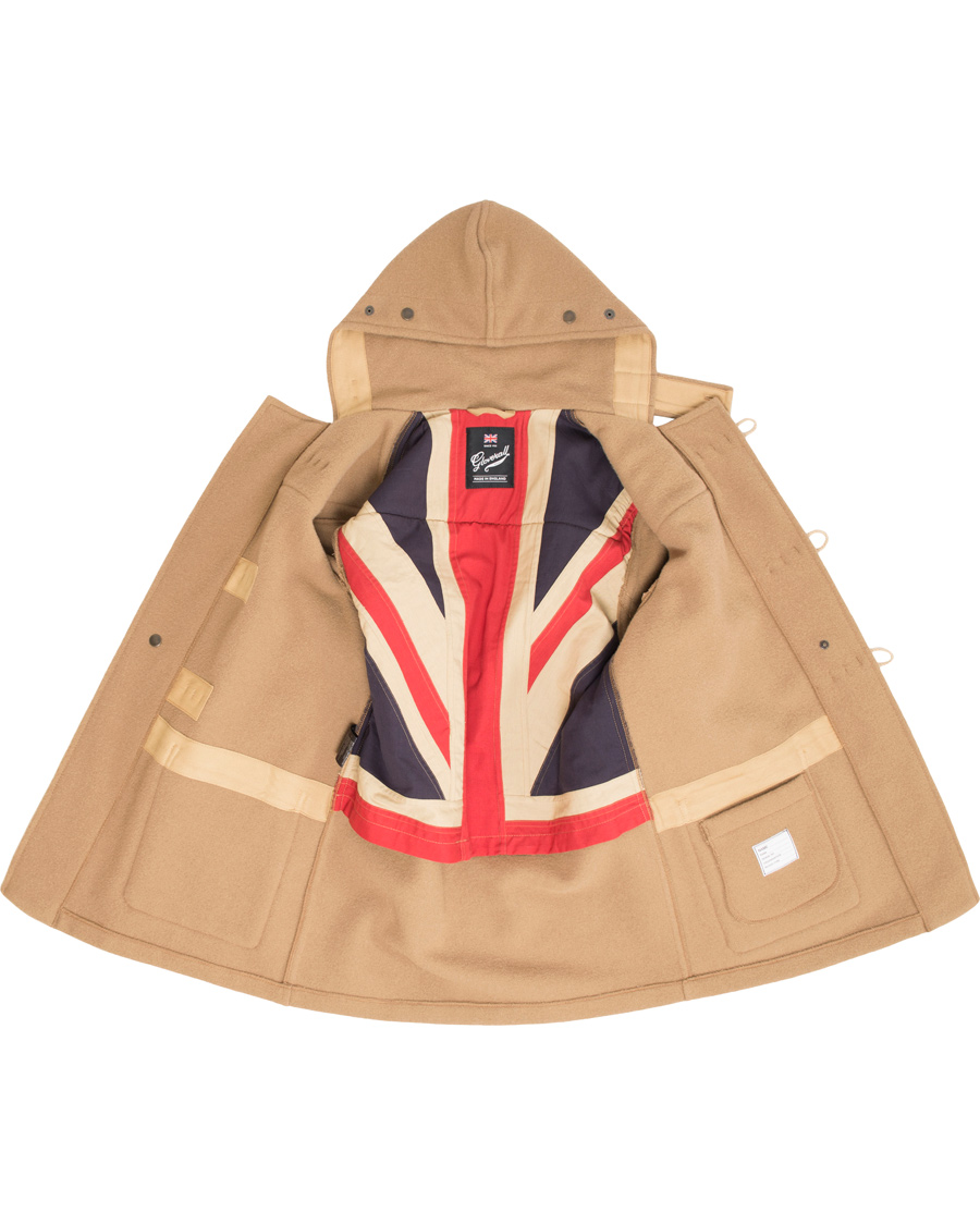 Homme | Manteaux Et Vestes | Gloverall | Flag Monty Mid Length Duffle Camel