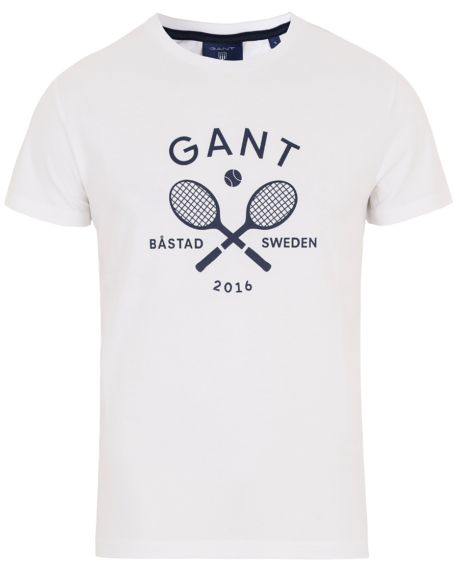 Homme | T-shirts | GANT | Båstad T-Shirt White