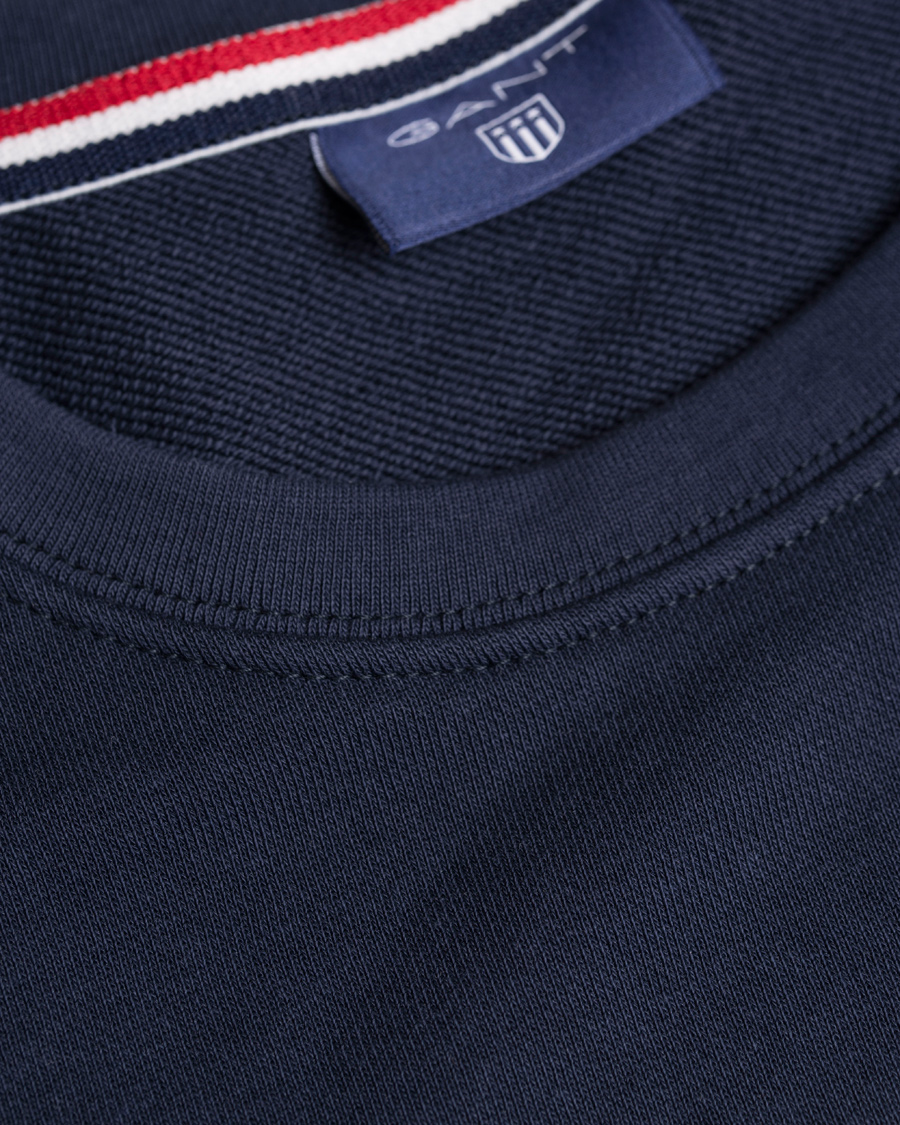 Homme | Pulls Et Tricots | GANT | Båstad C-Neck Sweat Marine