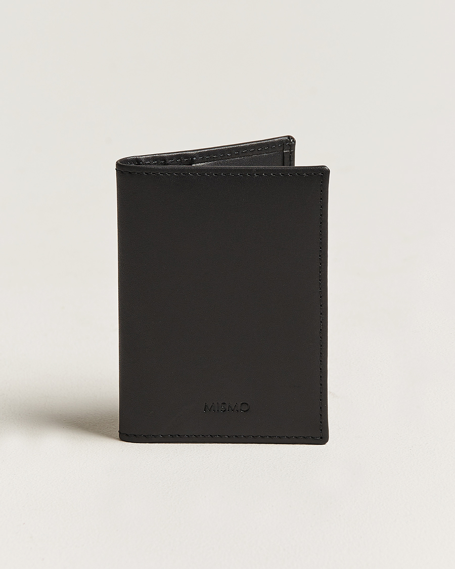 Heren | Portemonnees | Mismo | Cards Leather Cardholder Black