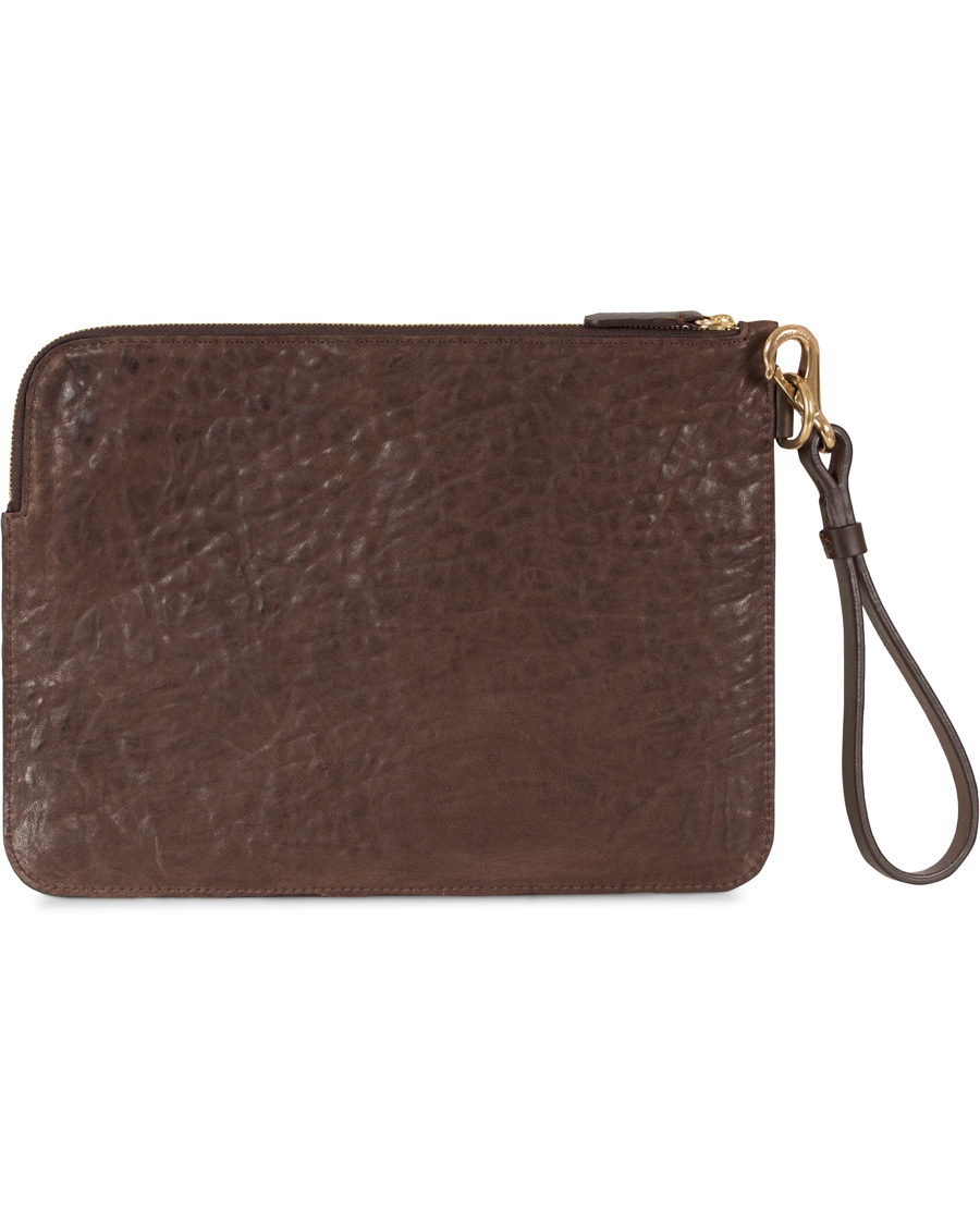 Homme | Mismo Tuscan Leather Pouch Dark Brown | Mismo | Tuscan Leather Pouch Dark Brown