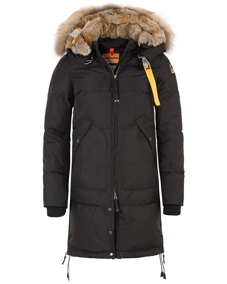 Homme | Parajumpers Woman Long Bear Masterpiece Jacket Black | Parajumpers | Woman Long Bear Masterpiece Jacket Black