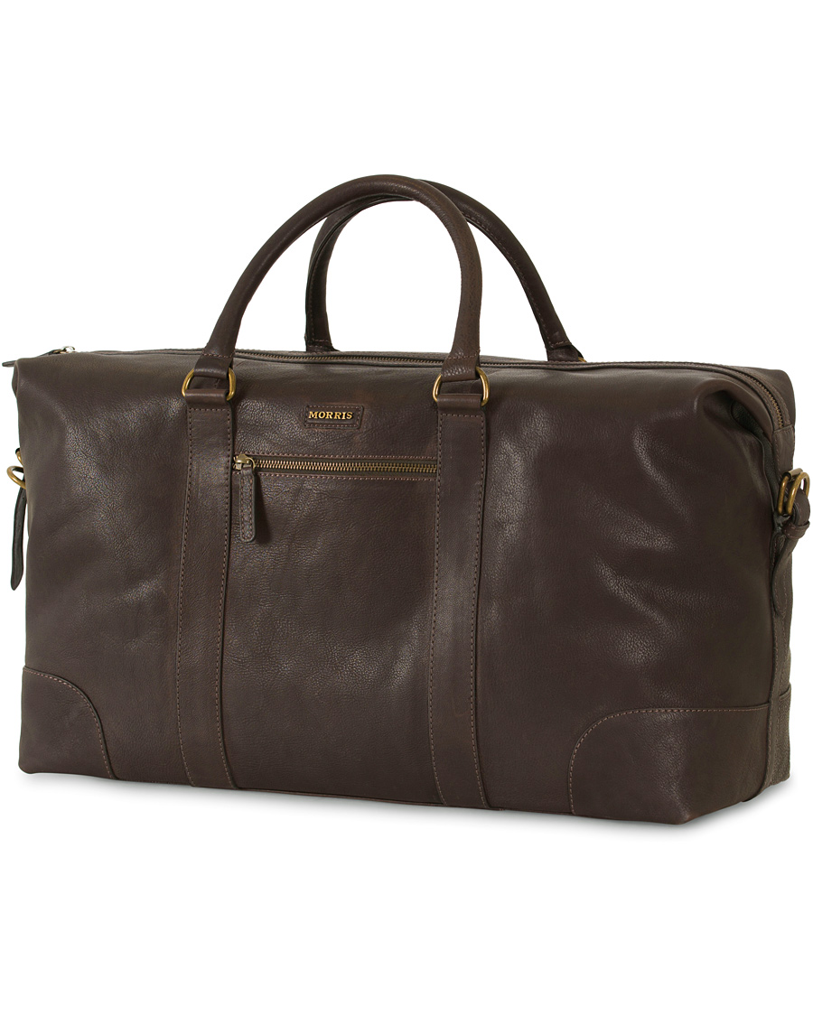 Homme | Morris Leather Weekendbag Dark Brown | Morris | Leather Weekendbag Dark Brown