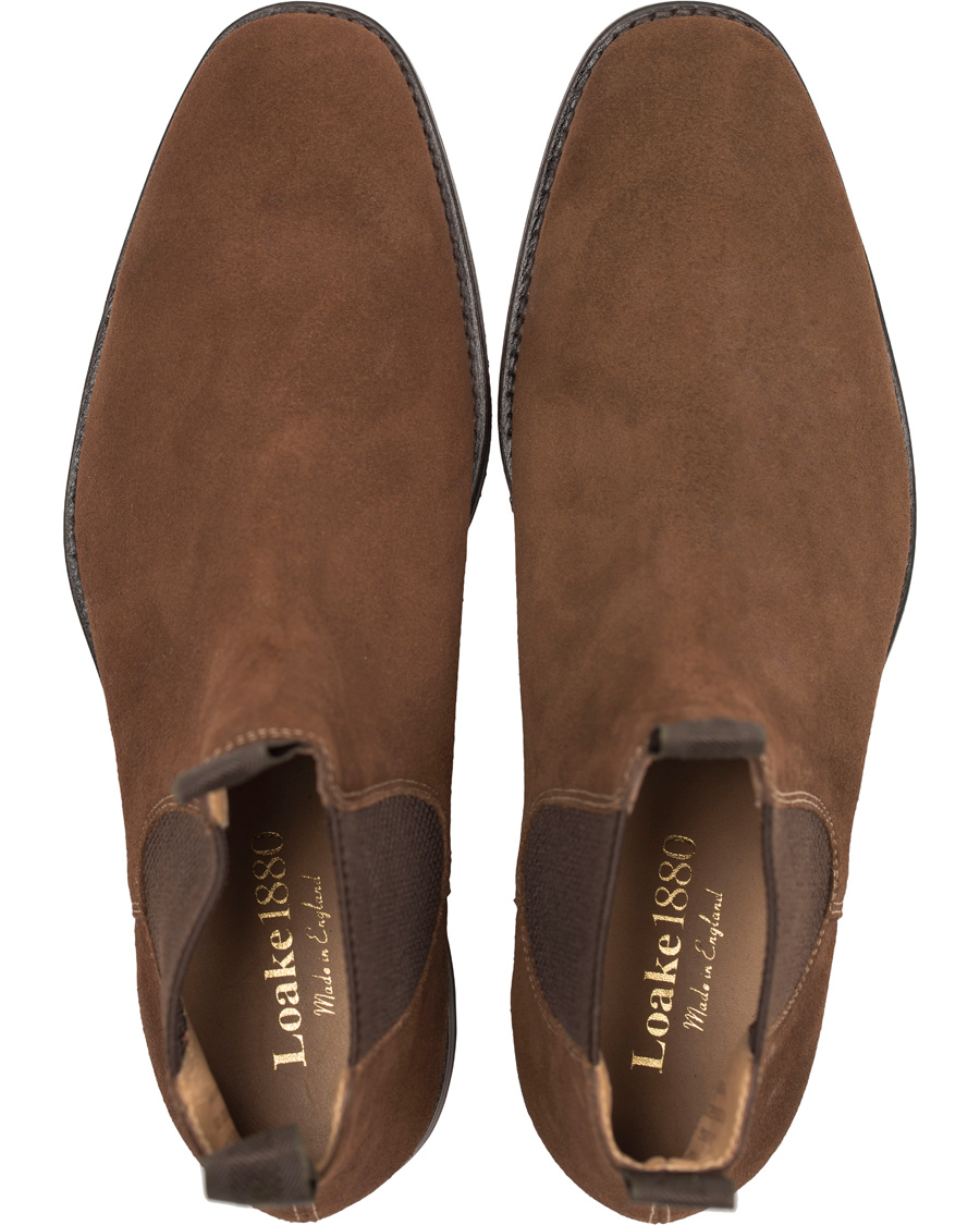 Homme | Loake 1880 Chatsworth Chelsea Boot Brown Suede | Loake 1880 | Chatsworth Chelsea Boot Brown Suede