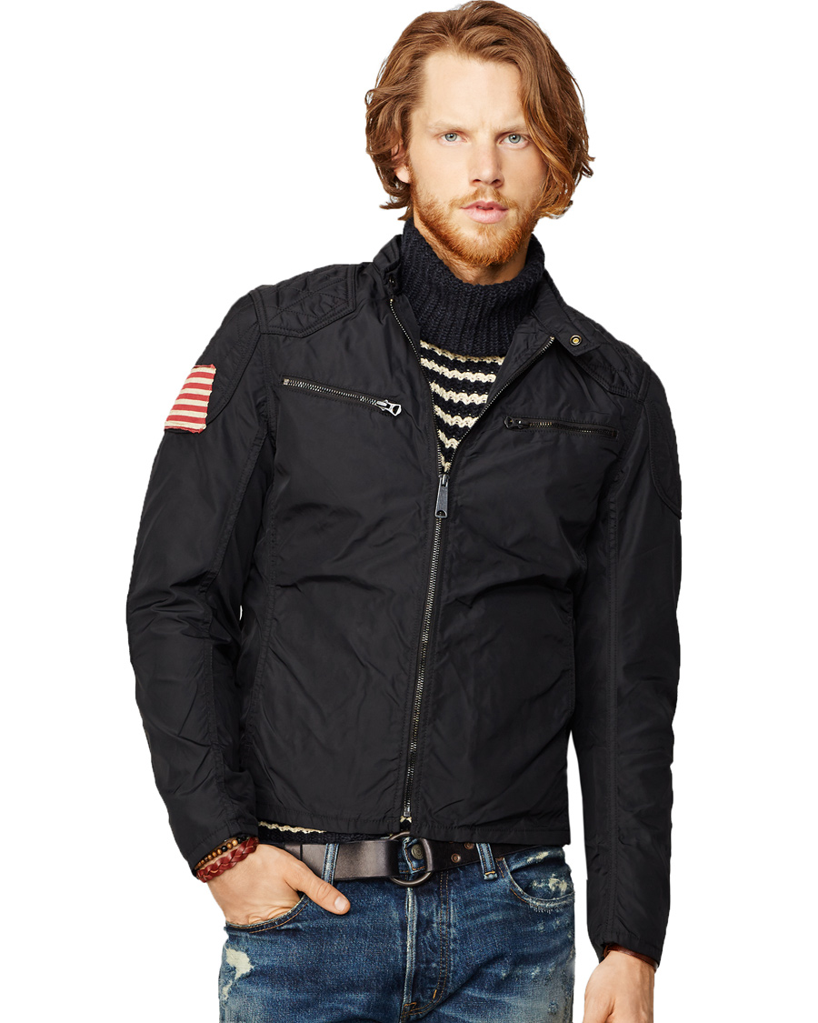 Heren | Jassen | Denim & Supply Ralph Lauren | Motorcycle Jacket Polo Black