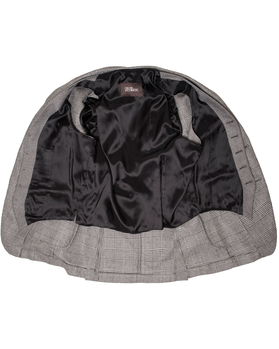 Homme | Costumes | Oscar Jacobson | Egel 3 Piece Split Suit Grey/White