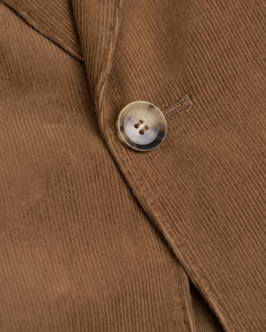 Homme | Blazers | Oscar Jacobson | Egel Corduroy Blazer Light Brown