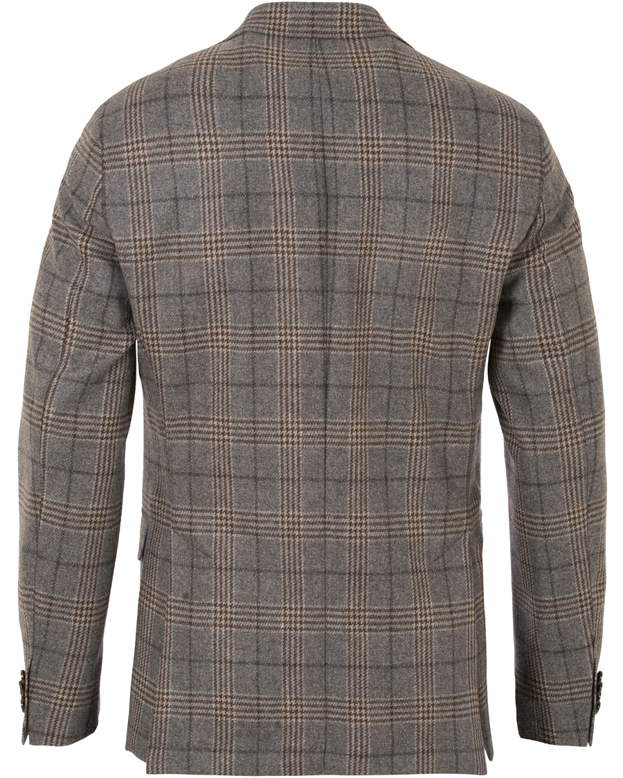 Homme | Blazers | Oscar Jacobson | Egel Check Blazer Grey