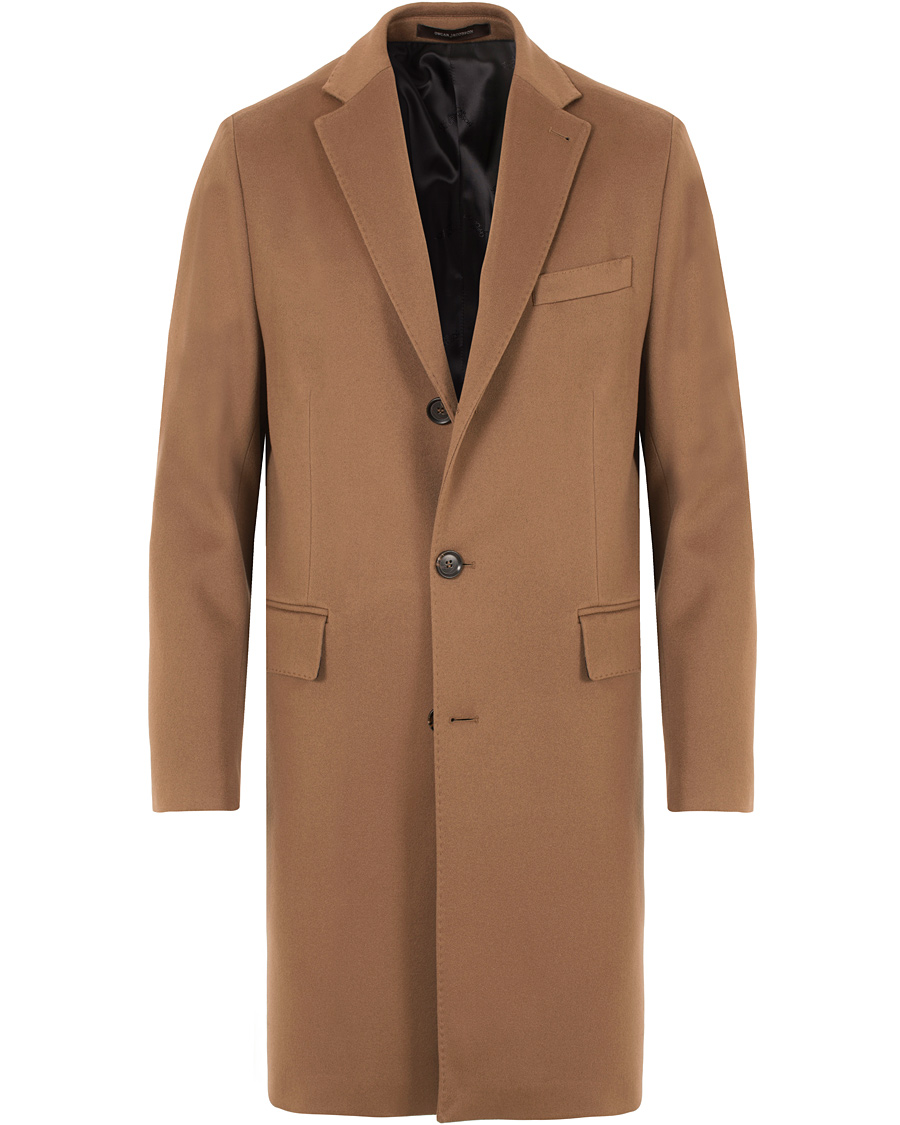 Homme | Manteaux Et Vestes | Oscar Jacobson | Savile Row Loro Piana Storm System Coat Dark Brown